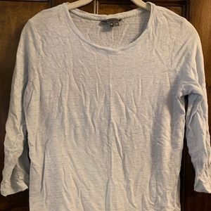 Vince 3/4 sleeve t-shirt Baby Blue sz M